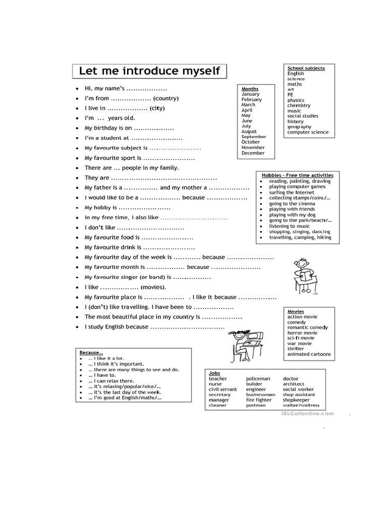Let Me Introduce Myself | PDF