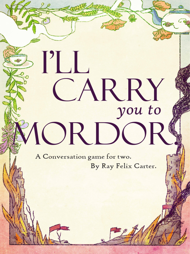 I'll Carry You To Mordor v1 | PDF | Playing Cards | Question