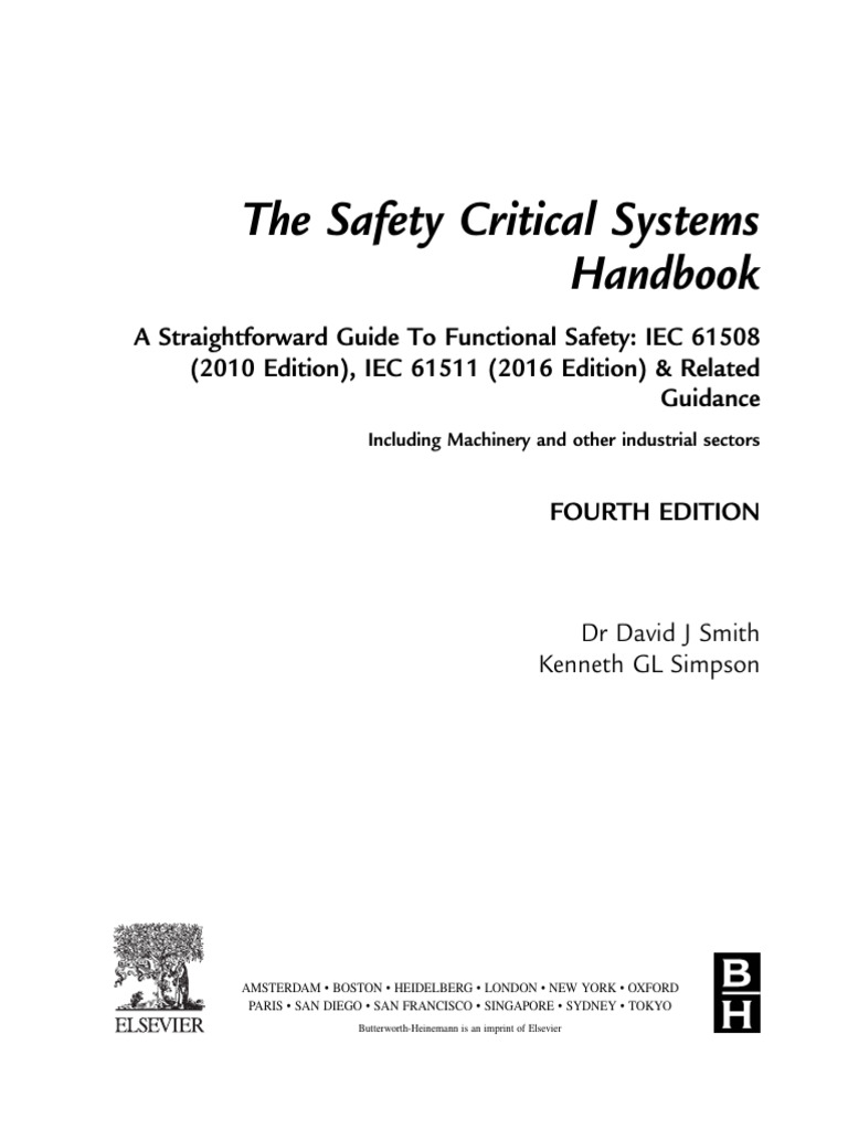 Safety Critical Systems Handbook | PDF