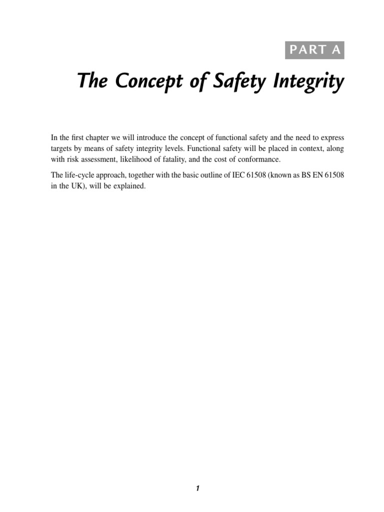 Understanding Safety Integrity Levels | PDF