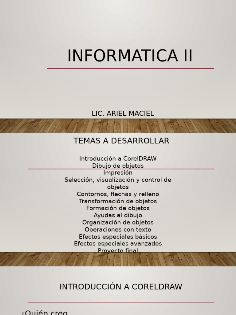 Informatica Ii | PDF | Diseño gráfico | Software