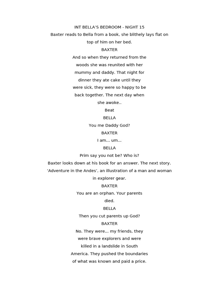 Script - Poor Things | PDF