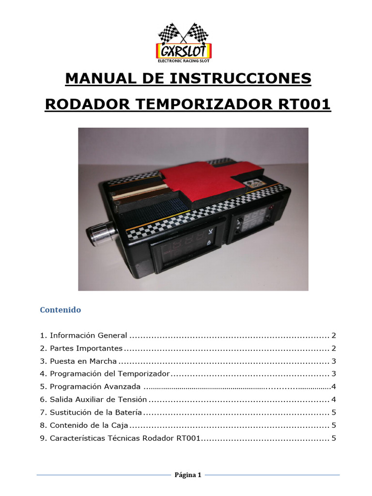 RT001-ES | PDF | Electrónica | Electricidad