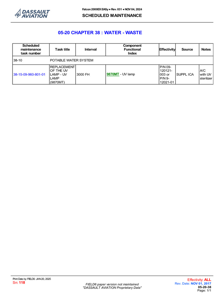 05-20-38-05-20 Chapter 38 Water - Waste | PDF