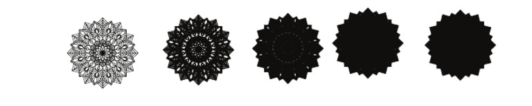 Multilayer Mandala E0019629 File CDR and DXF Free Vector Download For ...