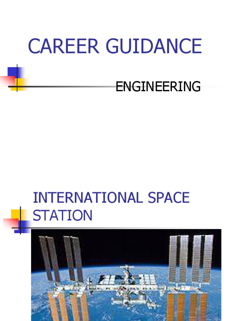 Engineering Career Guidance Overview | PDF | Aerospace Engineering ...