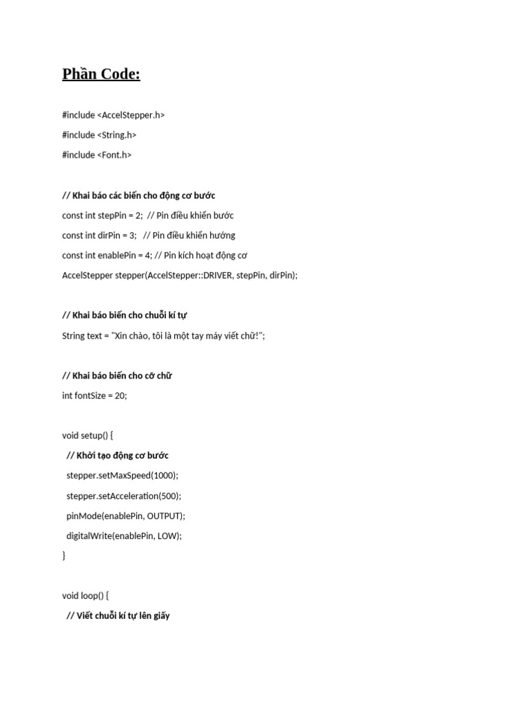 Phần Code | PDF