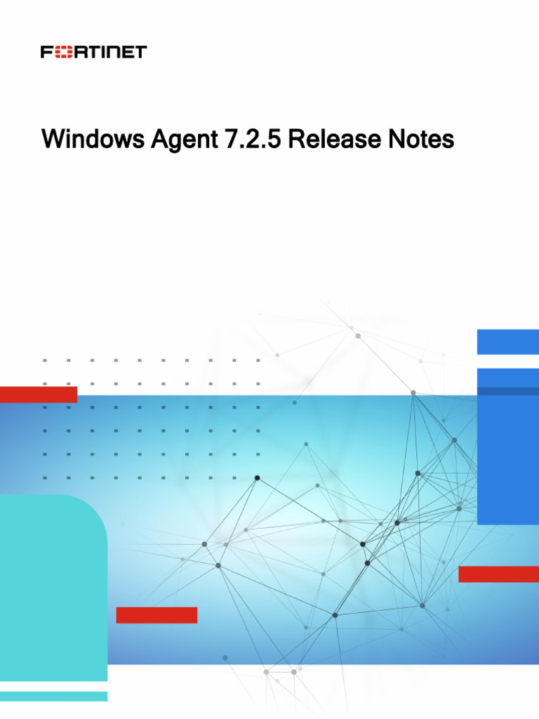Windows Agent 7.2.5 Release Notes | PDF | Trademark | Private Law