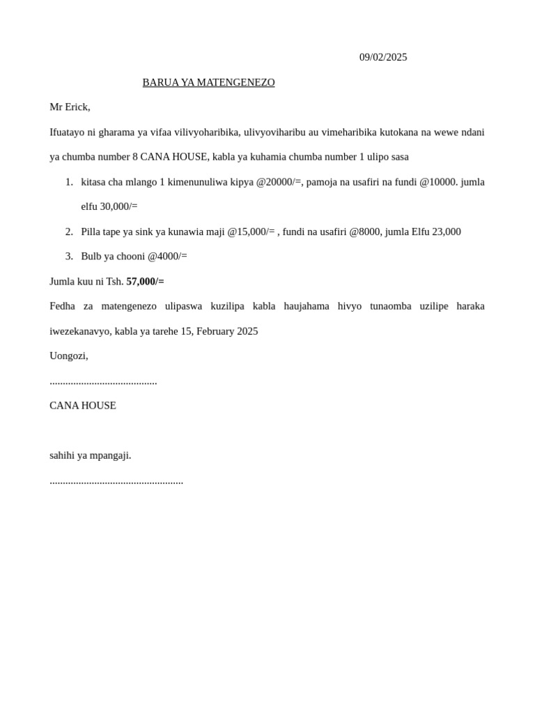 mpangaji | PDF
