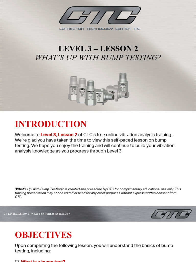 Bump Testing Basics for Vibration Analysis | PDF | Oscillation ...