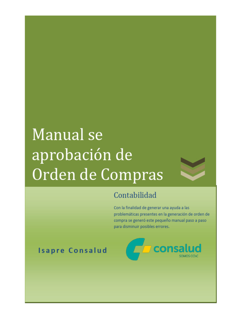 Manual de Aprobación de Órdenes de Compra | PDF | Factura