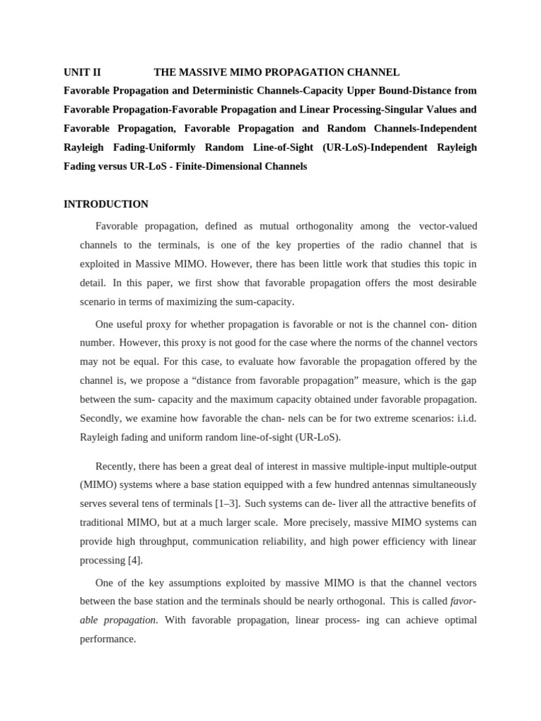 Understanding Massive MIMO Propagation | PDF | Mimo | Antenna (Radio)