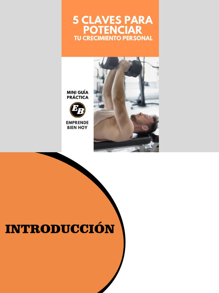 5 Claves para Potenciar Tu Crecimiento Personal | PDF | Motivación ...