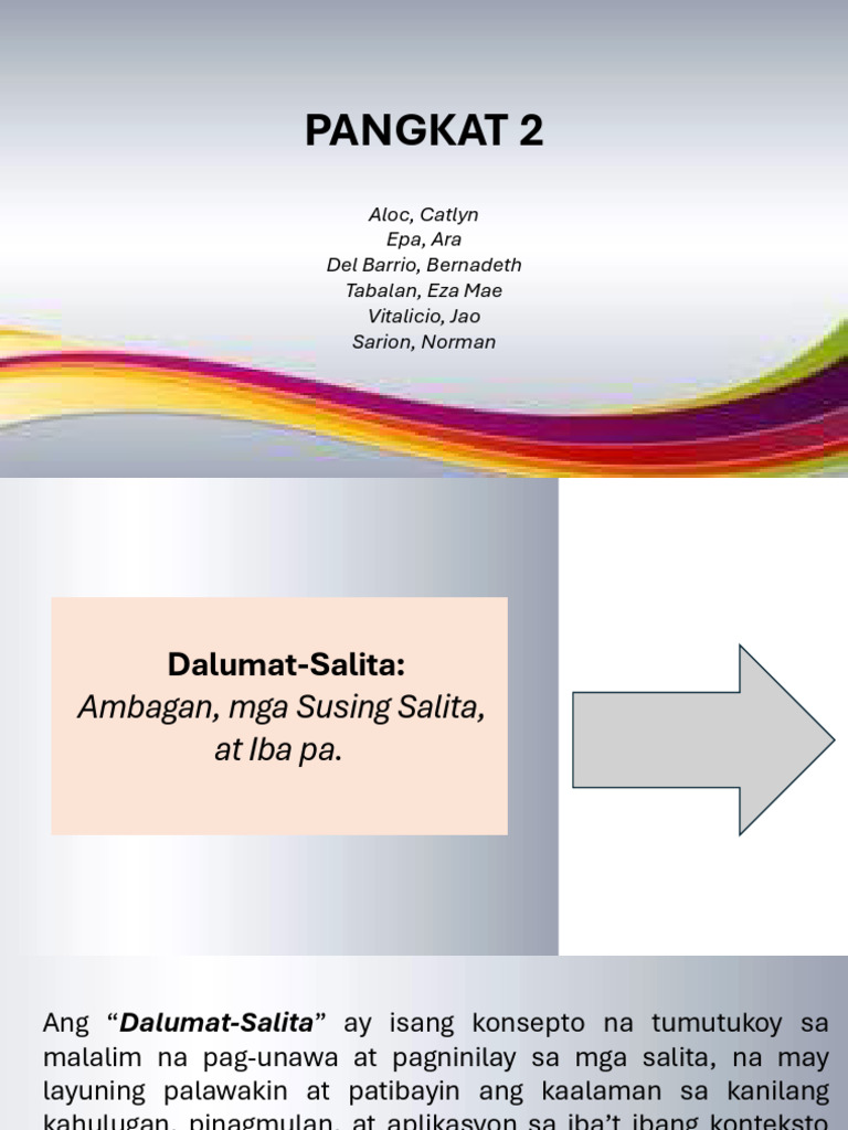 DALUMAT Pangkat 2 | PDF