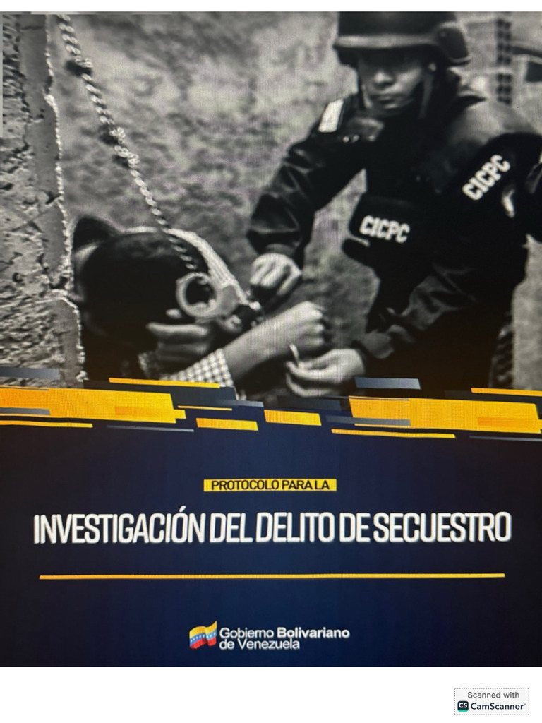 Inves. Del Delito de Secuestro | PDF