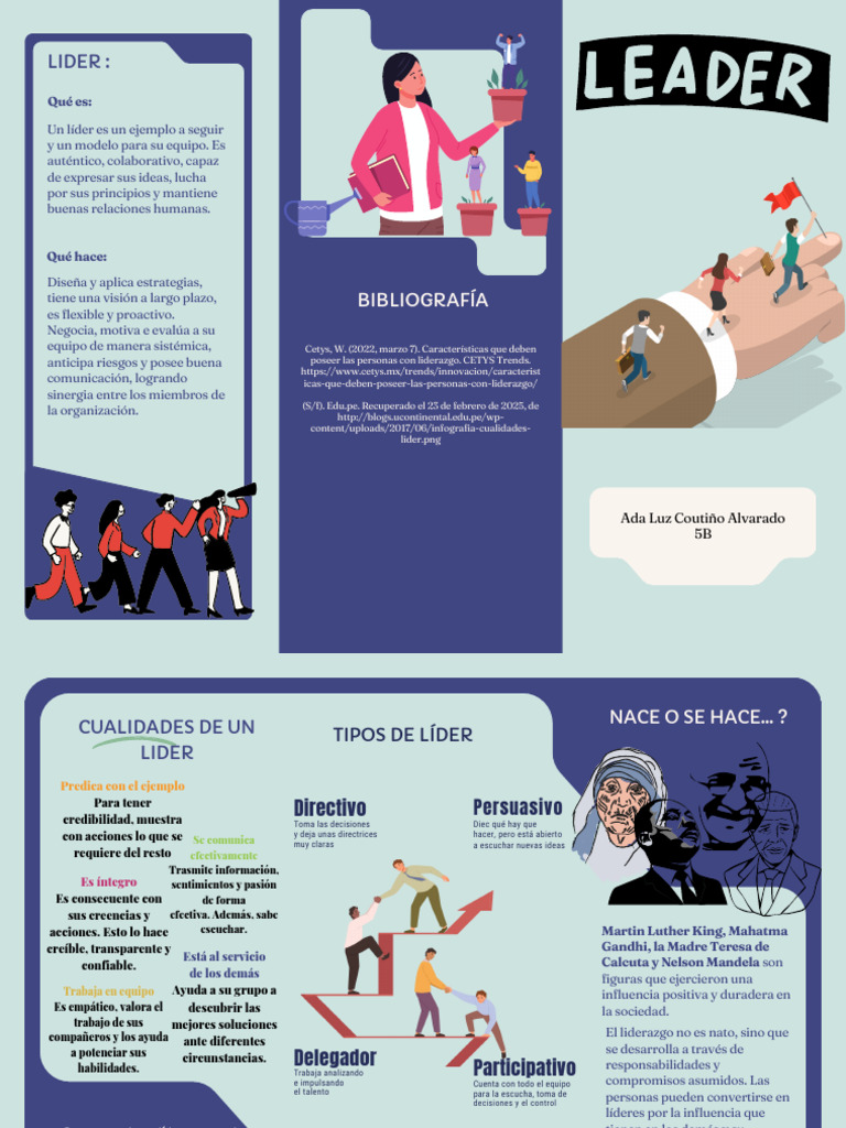Cualidades Esenciales de un Líder | PDF | Liderazgo | Psicología Social