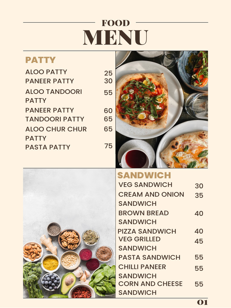 Diverse Vegetarian Menu Options | PDF