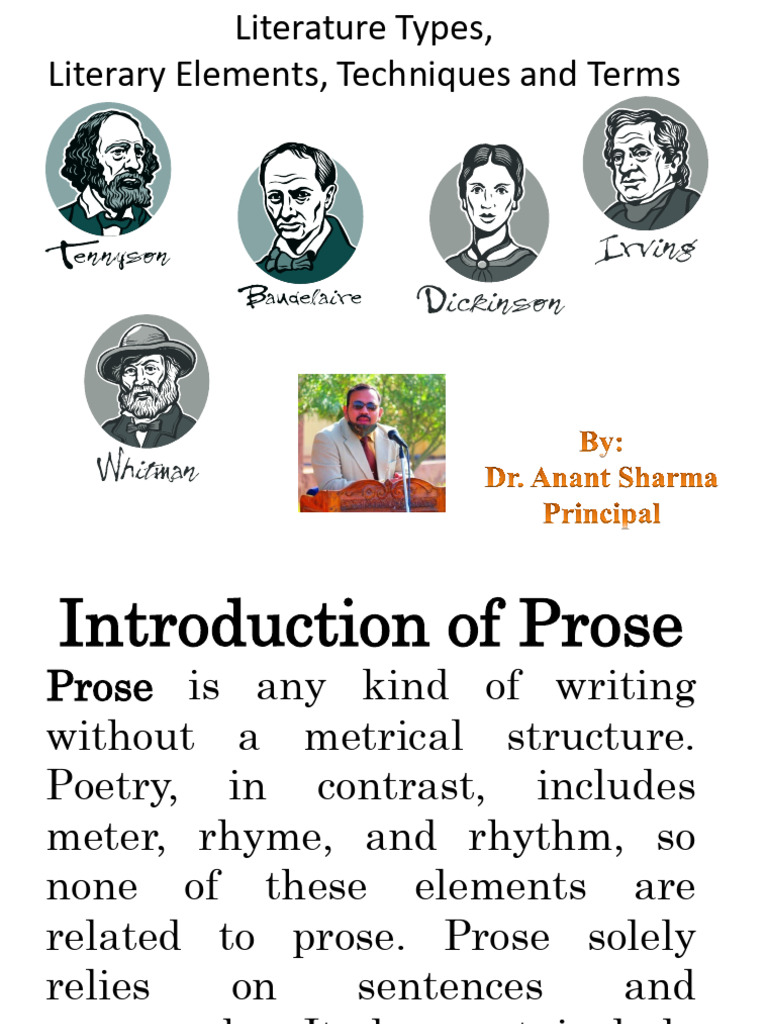 Types of Prose and Poetry Explained | PDF | Poetry | Metre (Poetry)