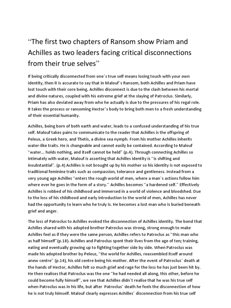 The queen and ransom grief image