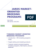 Towards market-oriented breeding