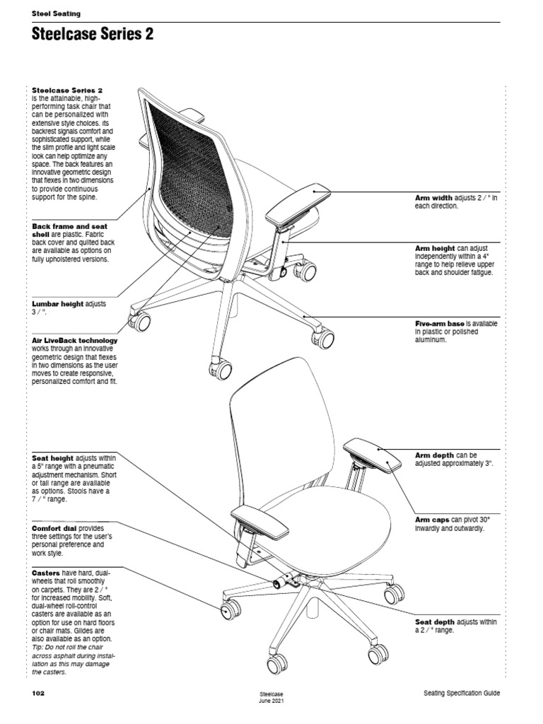 Steelcase Series 2 Headrest | PDF | Chair | Upholstery