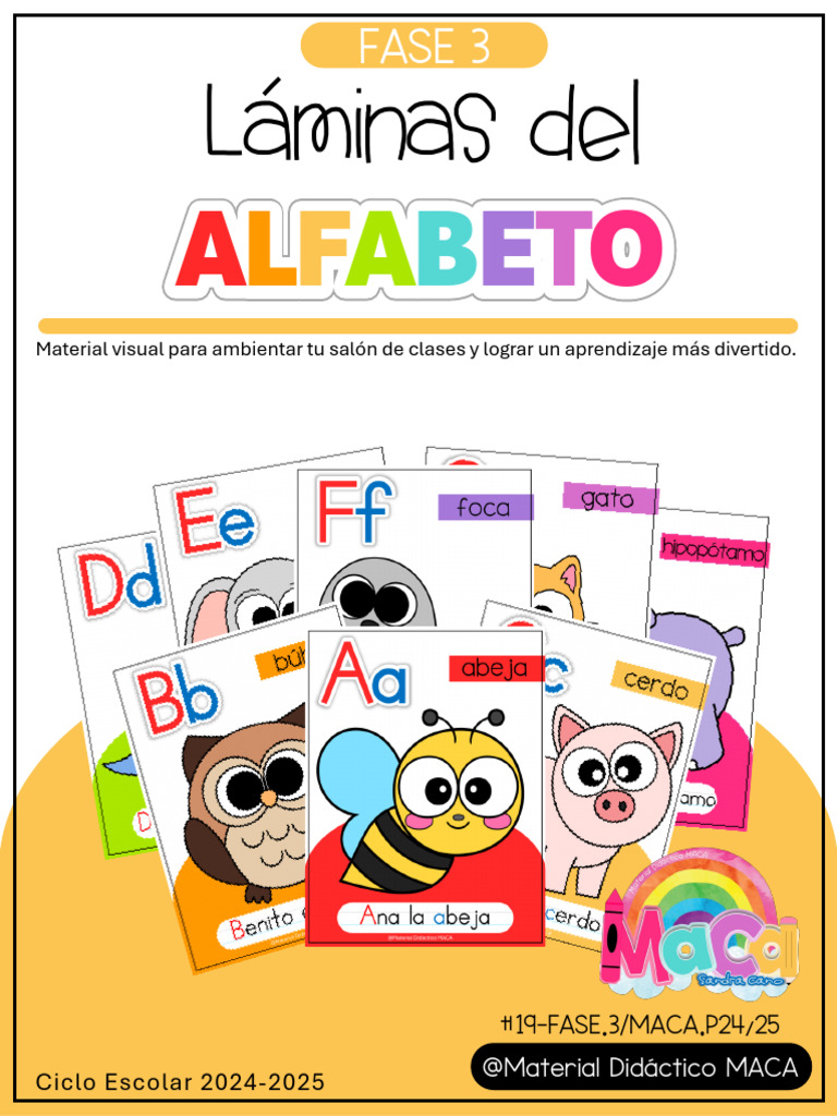 19 L Minas Del Alfabeto 2024 2025 | PDF