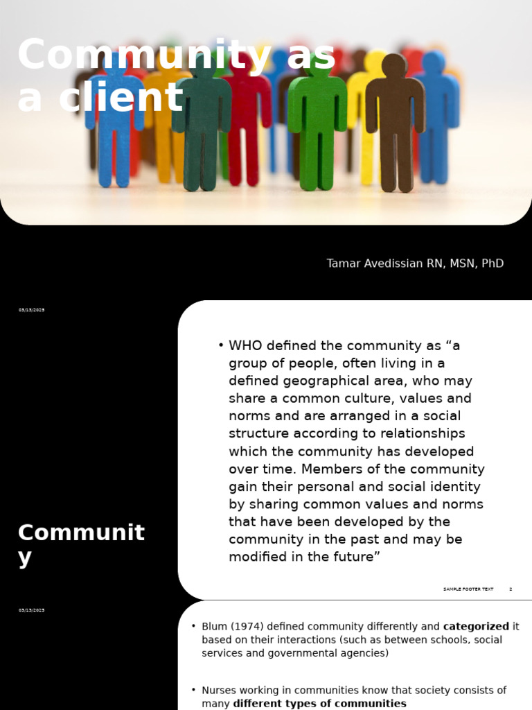 Community As A Client-2 | PDF | Community | Infant Mortality