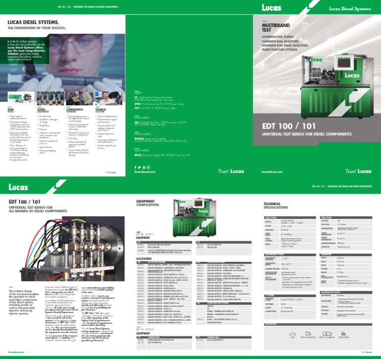Universal Diesel Test Bench Solutions | PDF | Diesel Engine | Fuel ...