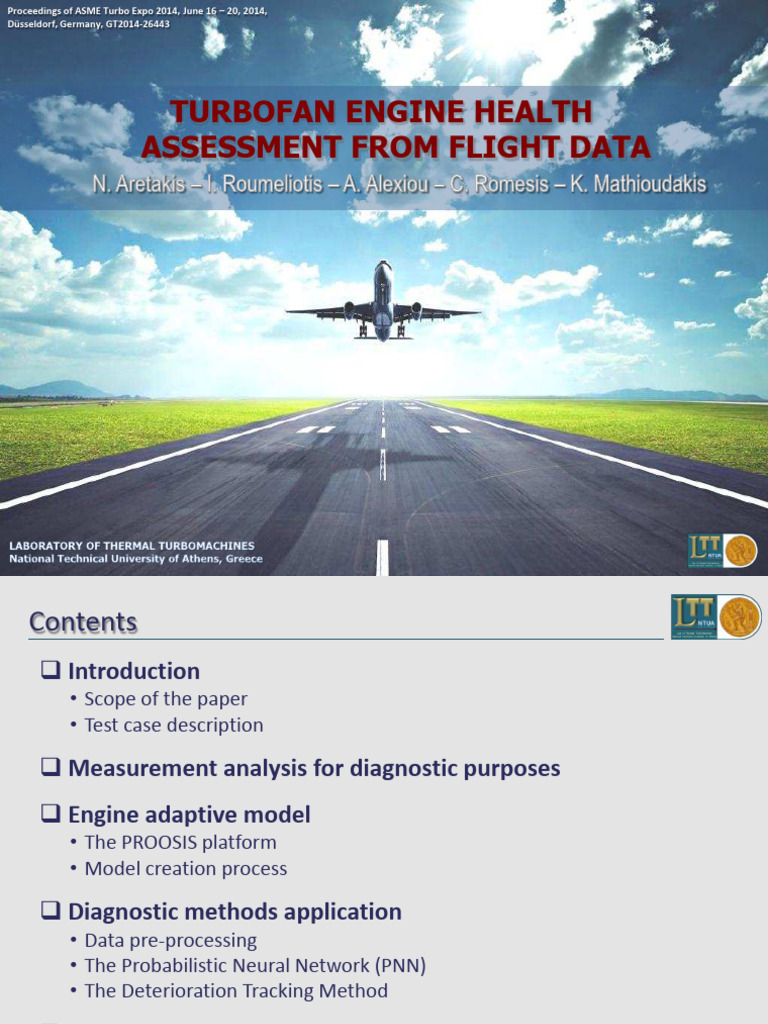 Turbofan Engine Health Assessment | PDF | Medical Diagnosis | Engines