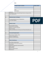 Business Plan Checklist:: SL - No Each Detailed Project Report Contains Status (Y/N) A Beginning