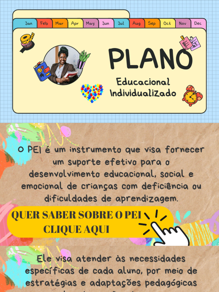 Estrutura do Plano Educacional Individualizado | PDF | Pedagogia ...