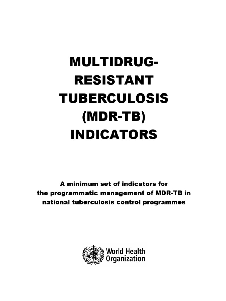 WHO HTM TB 2010.11 Eng | PDF | Tuberculosis | Diseases And Disorders