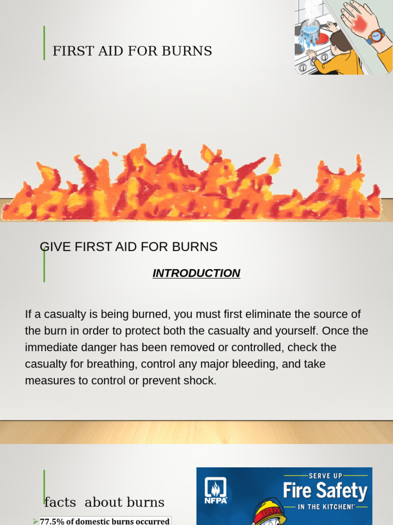 Essential First Aid for Burns Guide | PDF | Burn | Water
