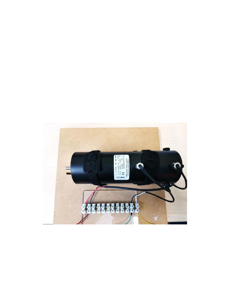 DC Motor Parameter Identification Lab | PDF | Electric Motor | Direct ...