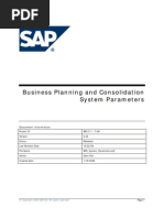 BPC System Parameters