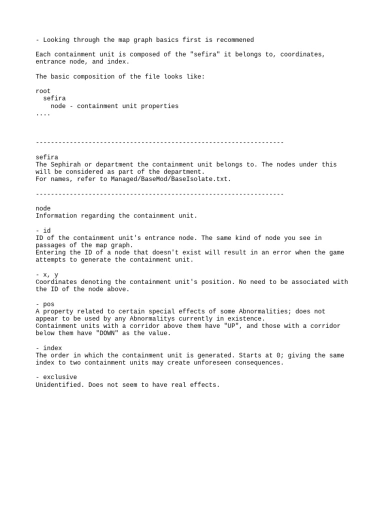Containment Unit Structure Overview | PDF