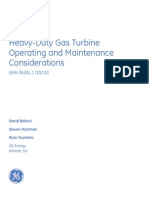 GE - Heavy Duty Gas Turbine Operating and Maintenance Considerations
