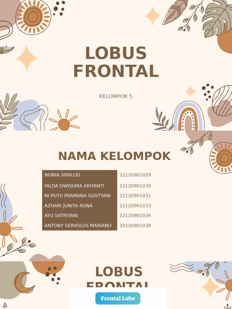Fungsi dan Gangguan Lobus Frontal | PDF