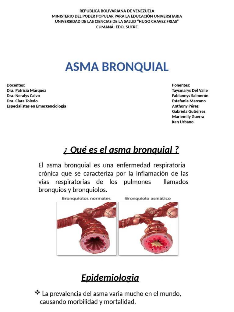 ASMA | PDF | Asma | Tos