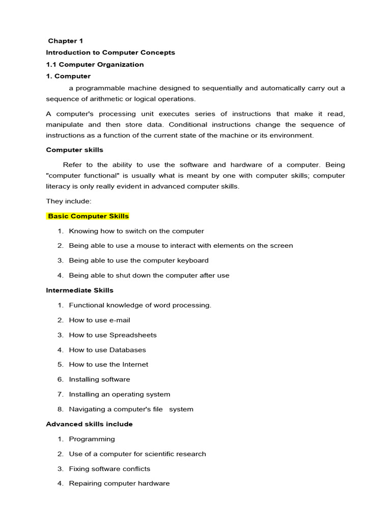 Computer-Fundamental-and-Programming_091636 | PDF | Computer Data ...