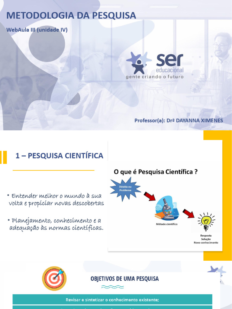 Metodologia da Pesquisa Científica | PDF | Método científico | Science