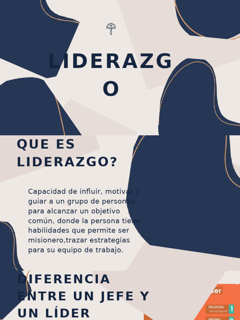 Diferencias entre Jefe y Líder Efectivo | PDF | Liderazgo | Toma de ...