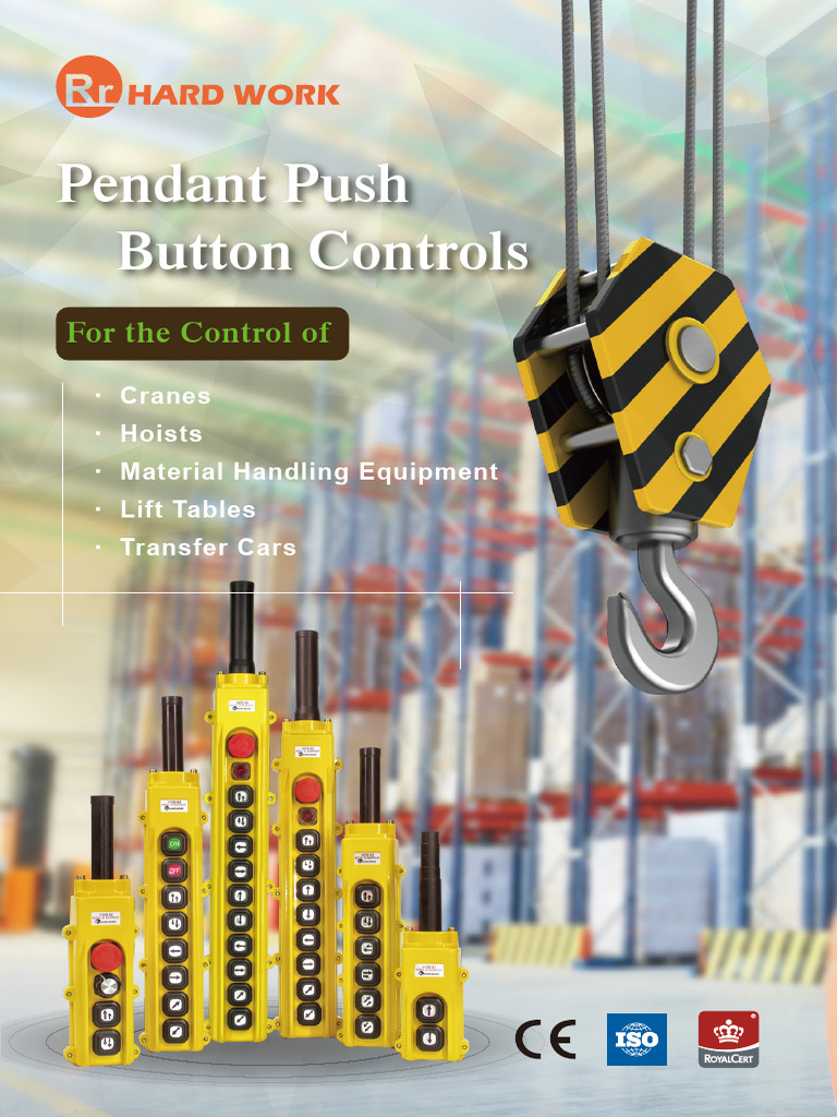 Pendant Controls for Material Handling | PDF | Switch | Wire