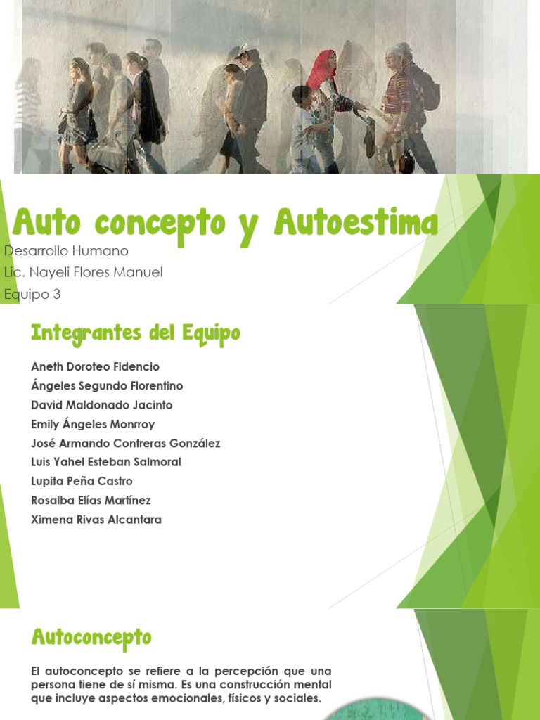 Autoconcepto y Autoestima: Claves para Crecer | PDF | Autoestima ...