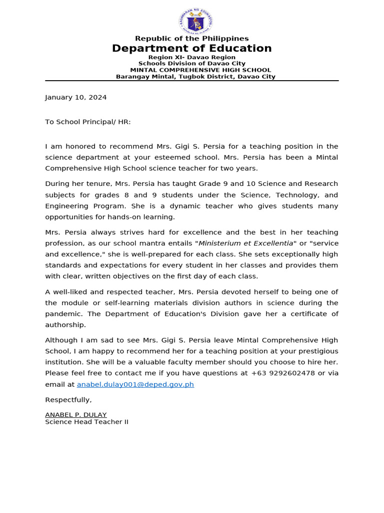 Reference Letter No.3 | PDF