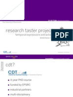 My Research Taster Project
