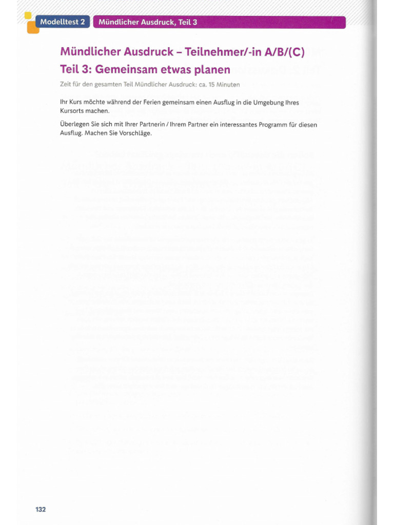 PR Fungstraining Telc Deutsch B2 - 2024 | PDF