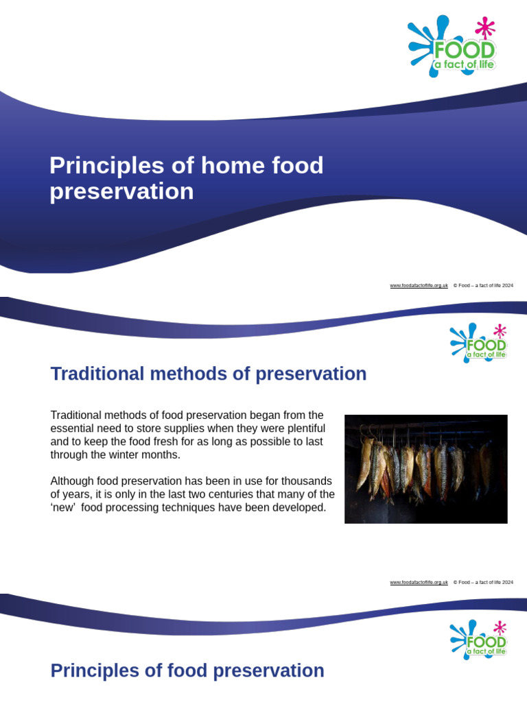 Home Food Preservation Techniques | PDF | Food Preservation | Fruit ...