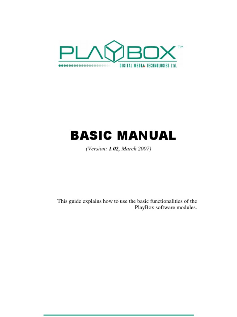 Playout