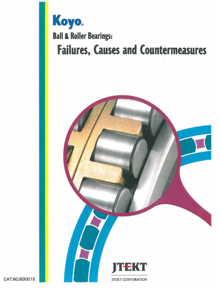 Bearing Failure Root Cause Analysis | PDF | Bearing (Mechanical) | Wear